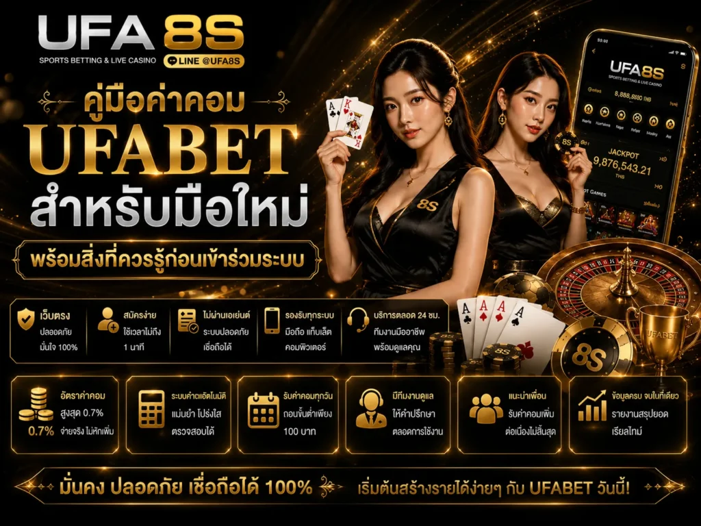 ค่าคอมมิชชั่น UFABET
